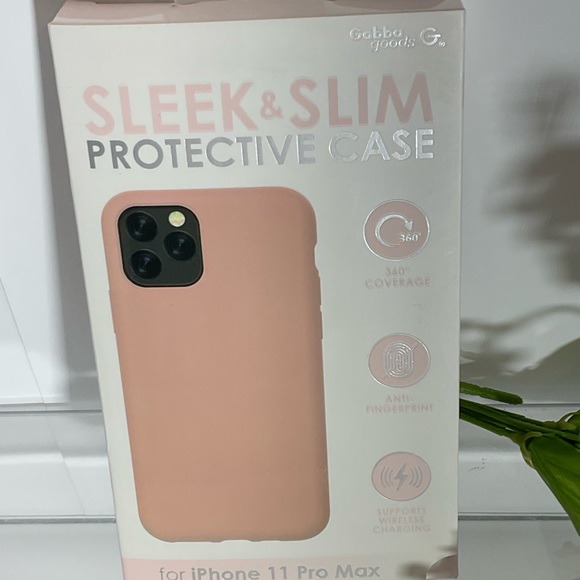 Gabby Goods iPhone 11 Pro Max Sleek & Slim Protective Case Pink New In Box - Picture 2 of 7